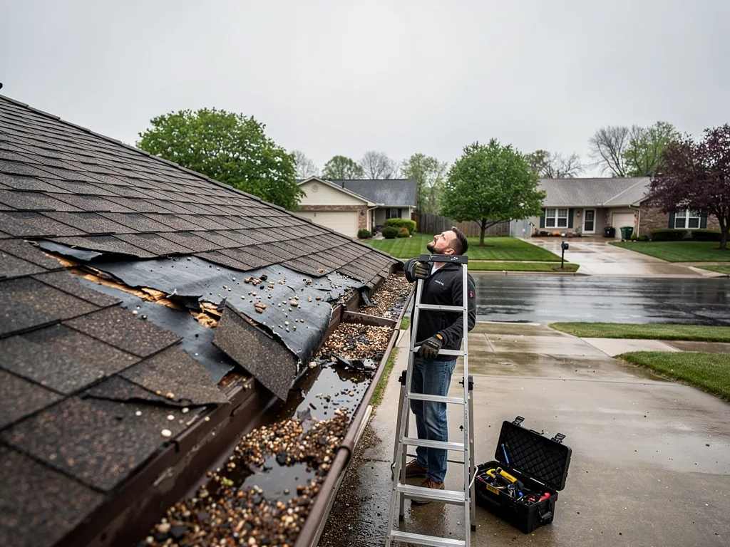 DIY vs when to call a pro for a typical storm roof issue