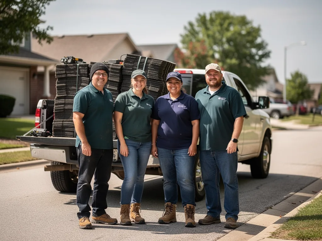 Kansas Roofing Pros team