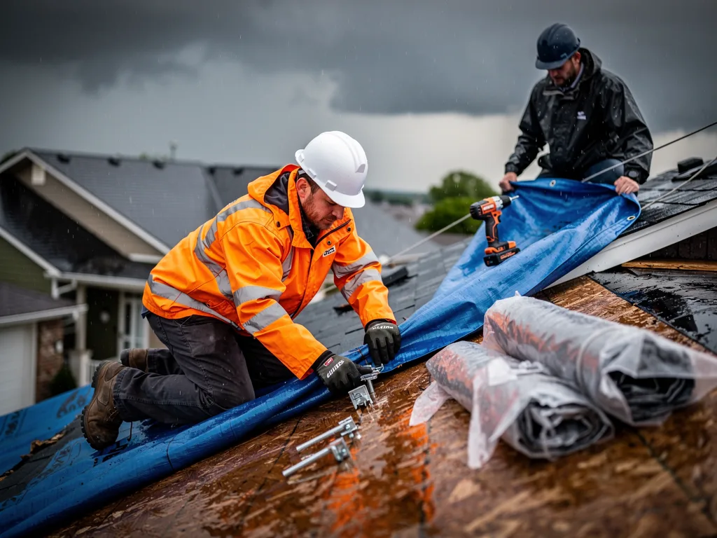 Emergency Roof Tarping